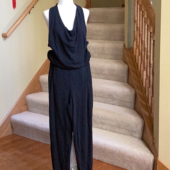 Vince Pants & Jumpsuits Vince Dark Grey Jumpsuit Small Nwt Poshmark